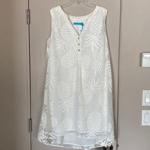 tori richard pineapple dress